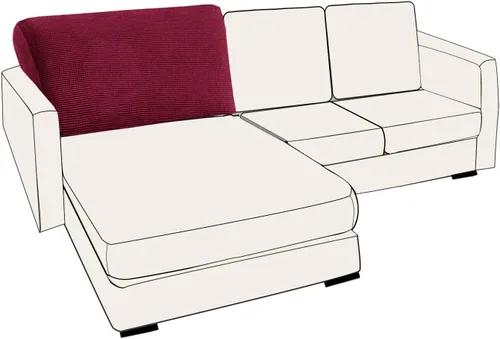 Miniatura 97 de UNBBRRL Fundas de cojín de asiento para sofá, elásticas, funda de cojín individual para sofá, fundas de cojín para sofá, fundas de héroe protegen