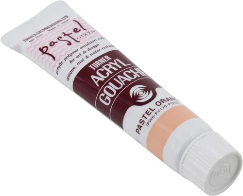 Miniatura 3 de Turner Color Gouache acrílico, naranja pastel, AG020181, 0.7 fl oz (0.7 fl oz) (No. 6)