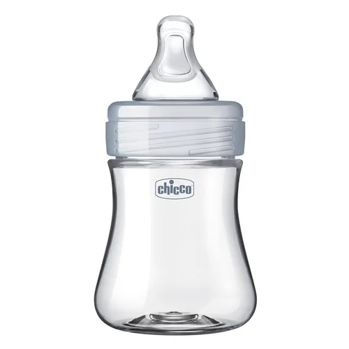 Miniatura 14 de Chicco Duo Set de regalo para bebé recién nacido con biberón híbrido con vidrio Invinci en el interior y plástico en el exterior Seguro para Gris