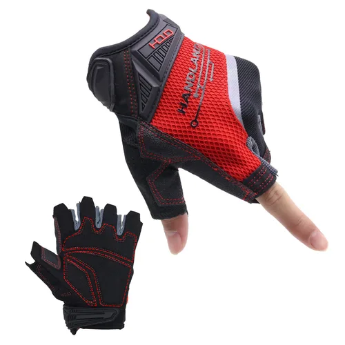 Miniatura 9 de AIGEVTURE Guantes de trabajo sin dedos para hombres, guantes de trabajo Framer, multiusos, ajuste de rendimiento, transpirables, duraderos