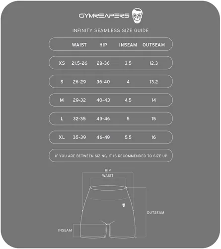 Miniatura 6 de Gymreapers Infinity - Pantalones cortos de entrenamiento sin costuras de cintura alta para mujer, pantalones cortos atléticos para gimnasio, correr