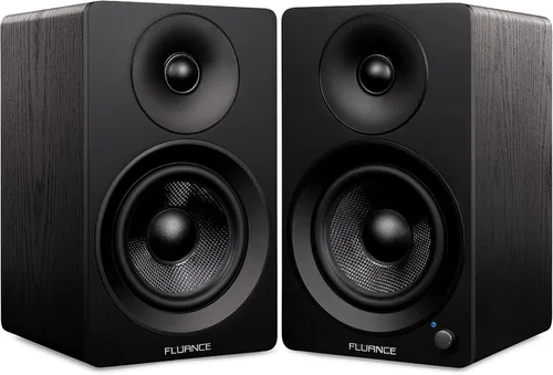 Miniatura 3 de Fluance RT81 Elite Tocadiscos de vinilo de alta fidelidad (Piano Negro), con Ai41 Powered 5" Stereo Bookshelf Altavoces (Negro Ceniza), Diamond