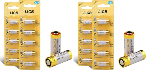 Miniatura 8 de LiCB Baterías alcalinas A23 12V 23A (paquete de 10)