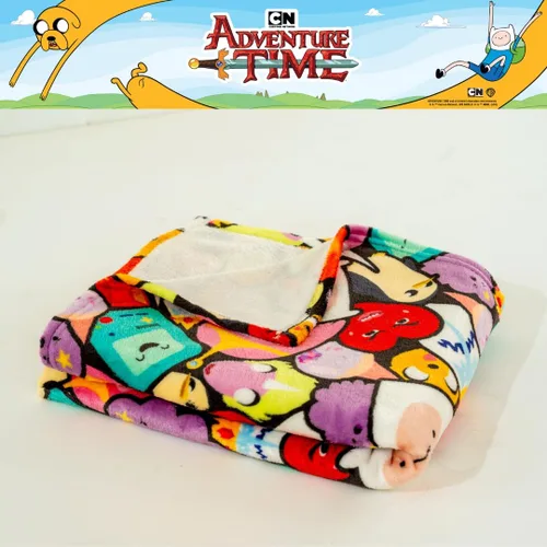 Miniatura 5 de Adventure Time Ricardio Bedding - Manta de felpa súper suave y acogedora, 46 x 60 pulgadas, (producto oficial) por Franco Collectibles