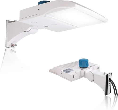 Miniatura 52 de RuggedGrade NextGen III - Luz LED para caja de zapatos de 300 W, 42,000 lúmenes, blanco brillante de 5000 K, montaje de brazo, 277-480 V, carcasa