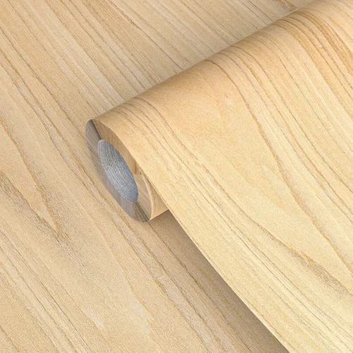Miniatura 28 de GSCIT Club - Bandas de borde de chapa de roble, rollo de 1 pulgada x 25 pies, prepegadas, flexibles, bandas de cinta de madera real para reparación