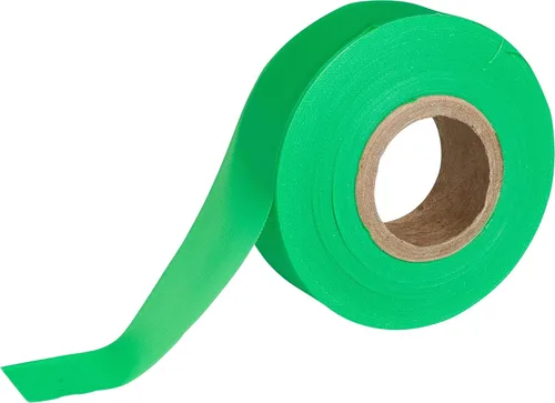 Miniatura 11 de Brady Cinta de señalización naranja fluorescente para límites y áreas peligrosas, cinta no adhesiva, 1.188 pulgadas de ancho, 150 pies de longitud
