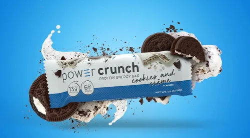 Miniatura 3 de Power Crunch Barra energética de proteínas, galletas y crema 12 ea