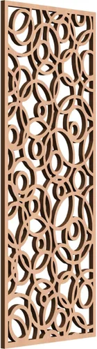 Miniatura 38 de Latrobe Paneles de pared decorativos de madera con calado, 9 3/8 pulgadas de ancho x 24 3/8 pulgadas de alto x 3/8 de alto, roble rojo rojo (Red Oak)
