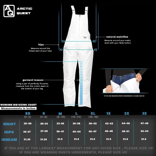 Miniatura 6 de Arctic Quest - Pantalones de esquí con aislamiento y resistentes al agua para mujer