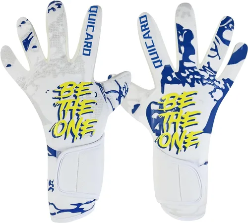 Miniatura 13 de Guantes de Portero de Fútbol, Guantes de Portero de Fútbol con Agarre Definitivo con Tallas 6/7/8/9/10, Agarre Fuerte, Fútbol Americano para Negro