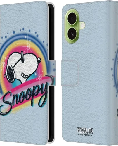 Miniatura 117 de Head Case Designs Funda de piel con licencia oficial de Peanuts Beach Surf Snoopy Boardwalk Airbrush compatible con Apple iPhone 11