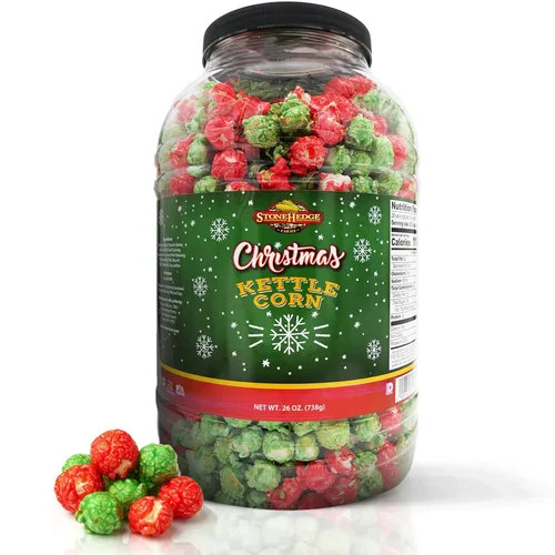 Miniatura 11 de StoneHedge Farms Palomitas de maíz gourmet de caramelo - Deliciosamente antiguas de 32 onzas. ¡Bañera alta! - Fabricado en los Estados Unidos