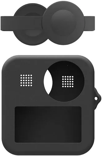 Miniatura 4 de Funda de silicona para cámara, funda protectora suave con cubierta de lente y cordón ajustable para el cuerpo de la cámara