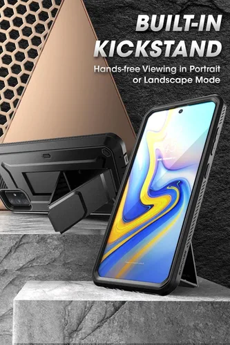 Miniatura 3 de SUPCASE Funda para Samsung Galaxy A71 5G [no para A71 5G UW Verizon], [Protector de pantalla integrado, soporte y clip para cinturón] Funda