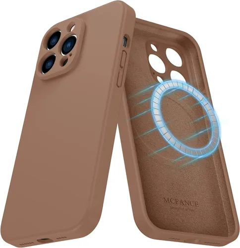 Miniatura 59 de Funda de silicona con soporte para iPhone 17 Pro [compatible con MagSafe] [Protección completa de la cámara] (6.3 pulgadas 2025), fundas de teléfono