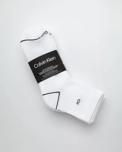 Miniatura 48 de Calvin Klein Calcetines deportivos acolchados de corte alto para hombre (paquete de 6)