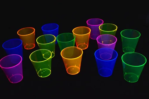 Miniatura 2 de DirectGlow - Vasos de chupito para fiestas (50 unidades, surtido)