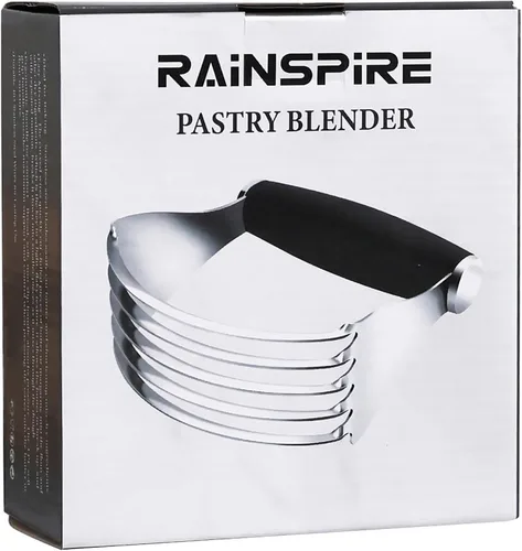 Miniatura 8 de Rainspire XL - Cortador de repostería para hornear, licuadora de repostería resistente, de acero inoxidable, cuchillas gruesas y afiladas, cortador