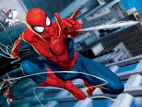 Miniatura 3 de Prime 3D Marvel Spider-Man - Rompecabezas 3D de 500 piezas para adultos y niños, actividad de movimiento y profundidad de 24 x 18 pulgadas, regalo