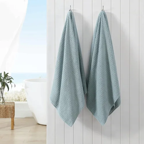 Miniatura 2 de Tommy Bahama - Toallas de baño, altamente absorbentes y suaves, esenciales para el baño, baja pelusa y resistentes a la decoloración, certificadas