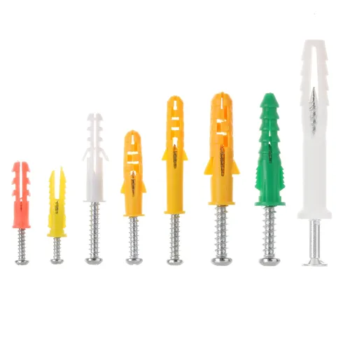Miniatura 6 de Mr. Pen - Kit surtido de anclajes y tornillos para paneles de yeso, 100 piezas, 50 anclajes de expansión de pared seca de plástico y 50 tornillos