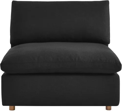 Miniatura 10 de Modway Commix Sofá seccional tapizado de 7 piezas con relleno de plumón