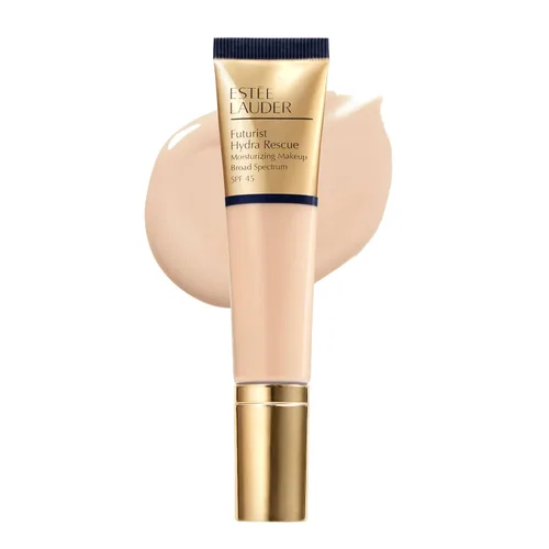 Miniatura 26 de Estée Lauder Futurist Hydra Rescue Moisturizing Foundation Makeup SPF 45 for a 12-Hour Glow, 1.2 Fl Oz 2W1 Dawn - Ligero-medio con matices cálidos