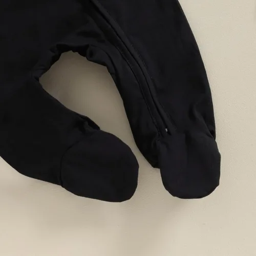 Miniatura 5 de KMBANGI Mameluco para bebé recién nacido, con cremallera y gorro