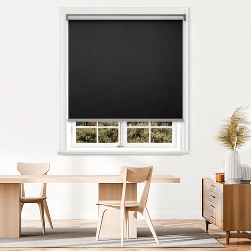 Miniatura 5 de MYshade - Persianas enrollables sin cordones con parada libre, persianas y cortinas para ventanas oscurecedoras de habitación, mismas de ambos