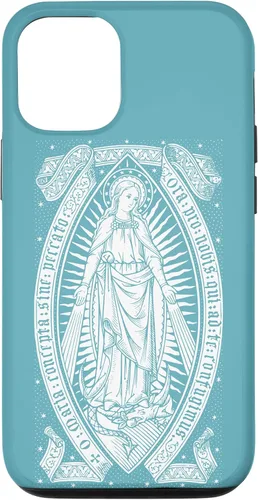 Miniatura 25 de Funda para iPhone 11 Blessed Virgin Mary Vintage Catolic María