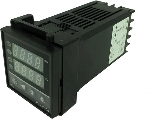 Miniatura 6 de 1 unids REX-C100 Digital PID Termostato Control de Temperatura Controlador de Salida de 0 a 400C con Sensor de Sonda de Termopar Tipo K