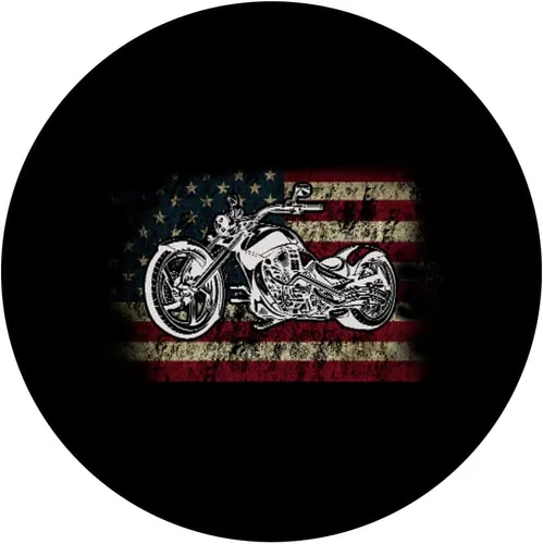 Miniatura 3 de American Motorcycle US Bandera Biker para hombre PopSockets Grip – PopSockets Grip y soporte para teléfonos y tabletas