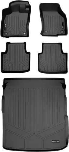 Miniatura 27 de Maxliner - Alfombrilla para todo tipo de clima, para carga, detrás de la tercera fila, para Volkswagen Atlas 2018-2025 2-Negro
