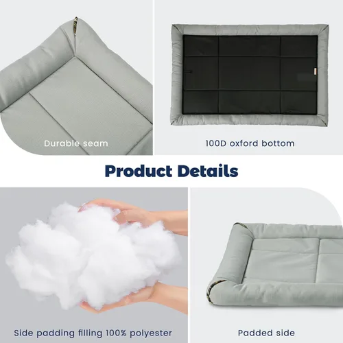 Miniatura 4 de Miguel Oxford Ripstop Cama Impermeable para Perros de Exterior para Jaulas Metálicas de Perros Alfombrilla para Mascotas Resistente al Agua