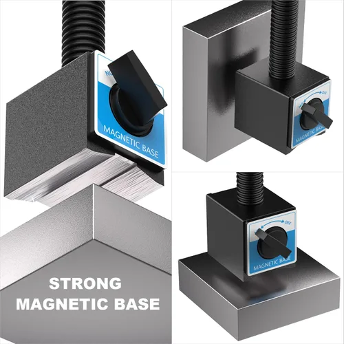 Miniatura 3 de Luz de trabajo magnética, 1320 lúmenes, luz LED para máquina de torno con cuello de cisne flexible y base magnética, lámpara de herramienta
