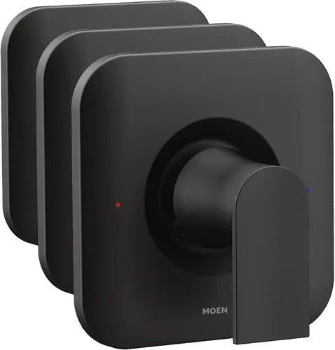 Miniatura 10 de Moen Genta LX - Kit de moldura moderna de equilibrio de presión Posi-Temp de 1 mango, requiere válvula, T2471BZG