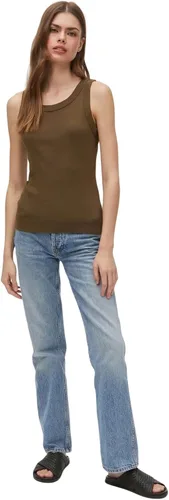 Miniatura 5 de Michael Stars Camiseta sin mangas de algodón con encuadernación ancha Paloma para mujer - Everyday Basic