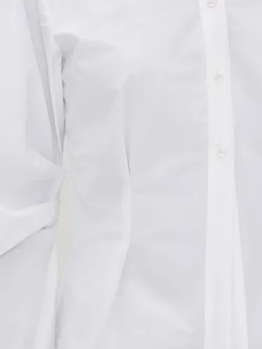 Miniatura 6 de SUNNOW Blusa de manga larga para mujer, con cintura ceñida, con solapa y abertura frontal, elegante para la oficina hasta el fin de semana