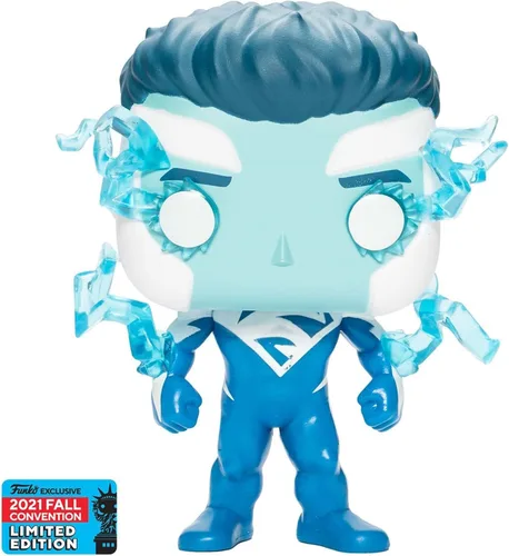 Miniatura 2 de Funko Superman Blue Pop! Figura de vinilo - Convención 2021 exclusiva