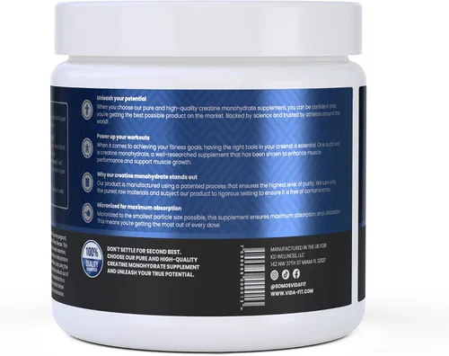 Miniatura 8 de Polvo de monohidrato de creatina micronizada, creatina vegana en polvo sin sabor, suplementos para hombres, esenciales de entrenamiento puro