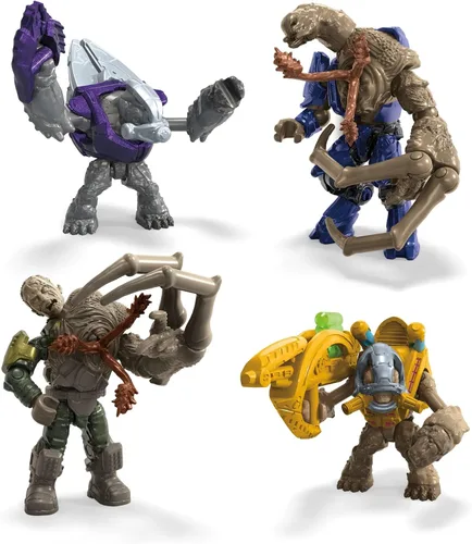 Miniatura 4 de MEGA Halo - Juego de juguetes de construcción de figuras de acción, paquete de personajes con 339 piezas, articulación posable, 2 pulgadas de alto