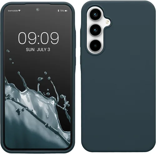 Miniatura 118 de kwmobile Funda Compatible con Samsung Galaxy A14 5G - Funda de teléfono de TPU y silicona con acabado suave - Verde Lima