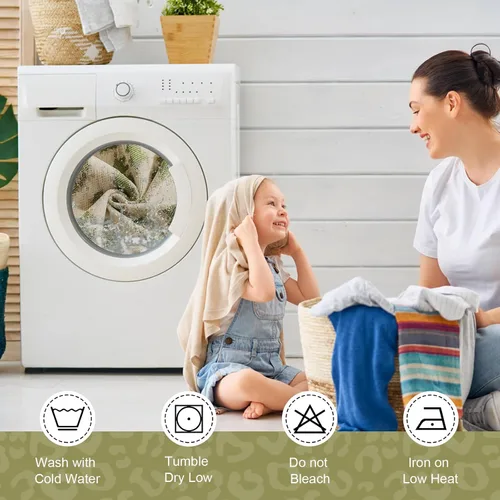 Miniatura 169 de VClife Fundas de sofá bohemio de felpilla para sofá seccional, fundas de sofá suaves y antideslizantes para sofá de 2 cojines, protector de muebles