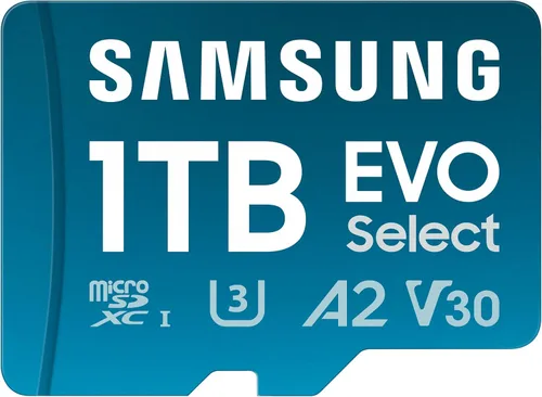 Miniatura 15 de SAMSUNG EVO Select Micro SD tarjeta de memoria + adaptador, 256 GB microSDXC 130 MB/s Full HD y 4K UHD, UHS-I, U3, A2, V30, almacenamiento ampliado