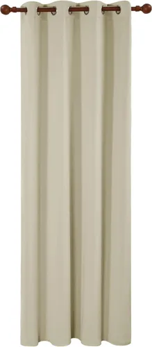 Miniatura 202 de Deconovo Cortina opaca, para oscurecer la habitación Gris claro