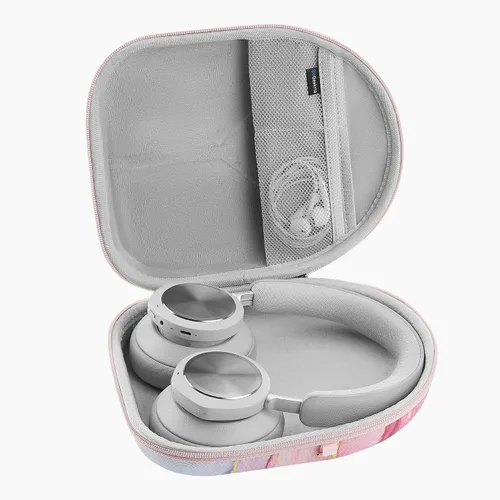 Miniatura 3 de Geekria NOVA - Funda para auriculares sobre la oreja, funda rígida de repuesto para llevar de viaje con almacenamiento de cables compatible con B&O