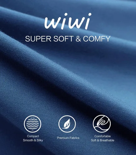 Miniatura 5 de WiWi Bamboo Viscose Pajamas for Women Soft Sleeveless Tank Top with Shorts Pajama Sets Scoop Neck Lace Hem Sleepwear S-4X