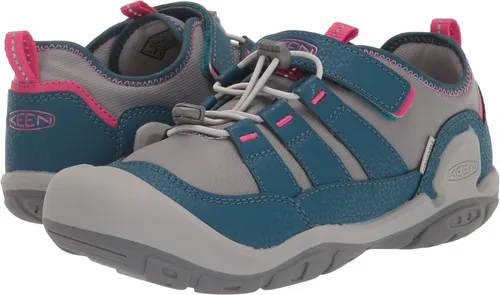 Miniatura 7 de KEEN Tenis cómodos unisex para niños, Steel GreySafety Orange