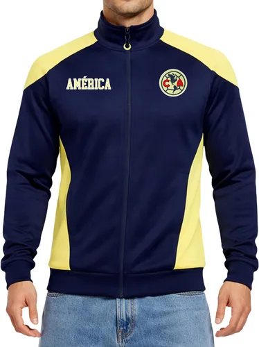 Miniatura 11 de Icon Sports Chaqueta deportiva de fútbol con licencia oficial de Club America, unisex para adultos